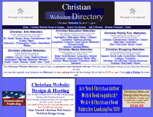 Tablet Screenshot of christianlink.com